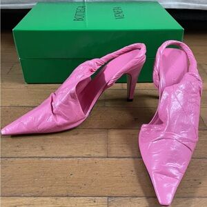 Bottega Veneta Pink Women's Heels
